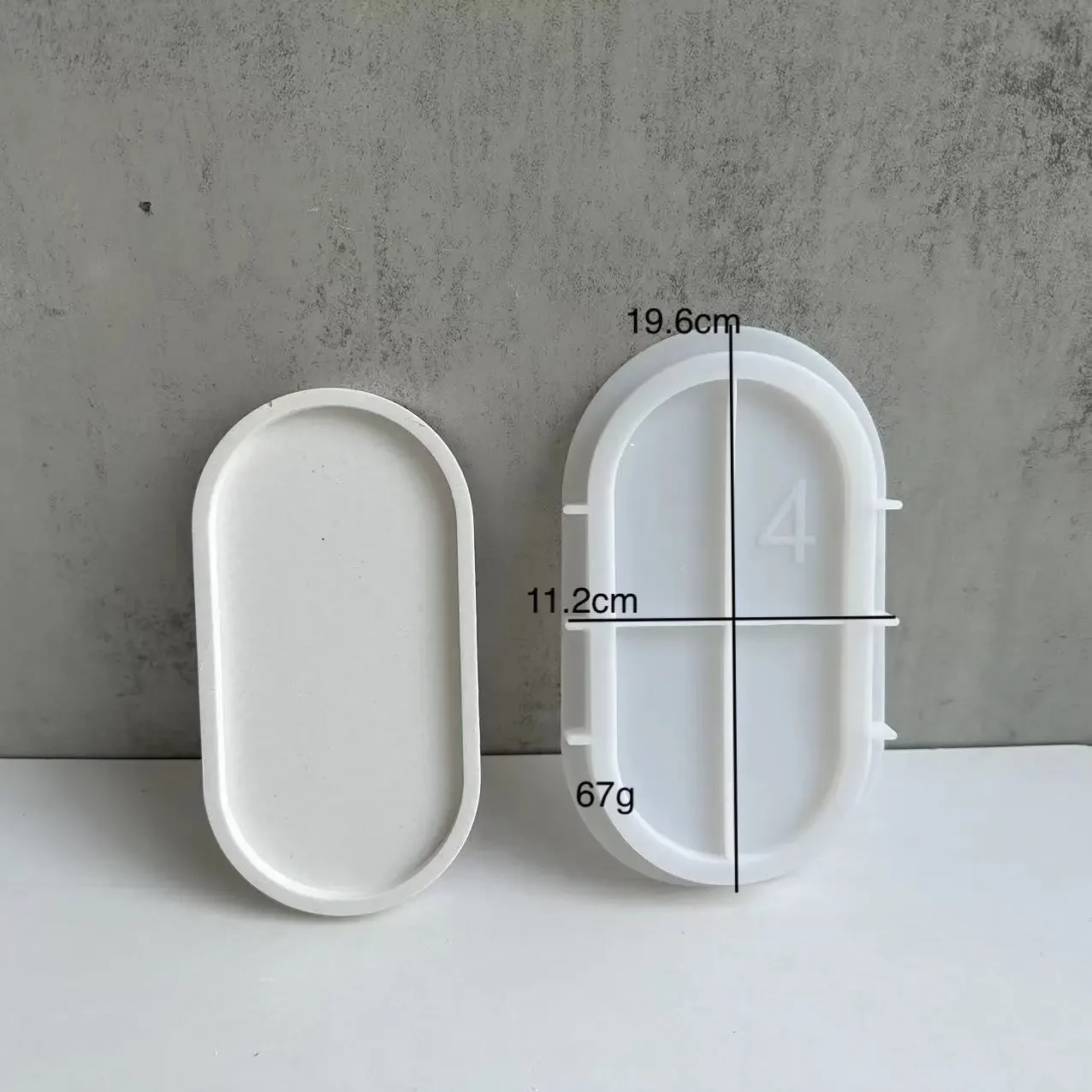 แม่พิมพ์ซิลิโคนฐานกระถางดอกไม้ - Drip Tray Saucer บทวิจารณ์และราคา