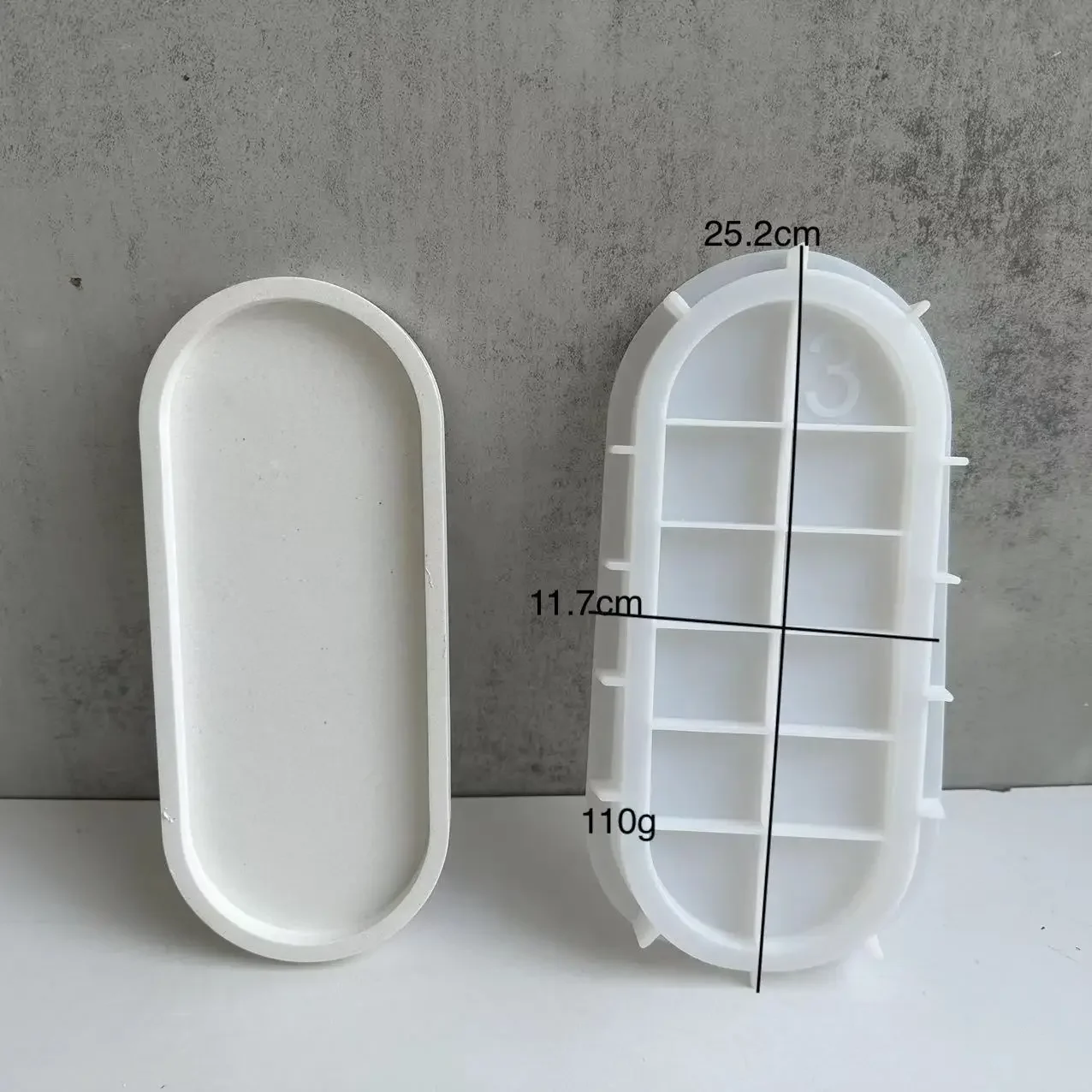 แม่พิมพ์ซิลิโคนฐานกระถางดอกไม้ - Drip Tray Saucer บทวิจารณ์และราคา