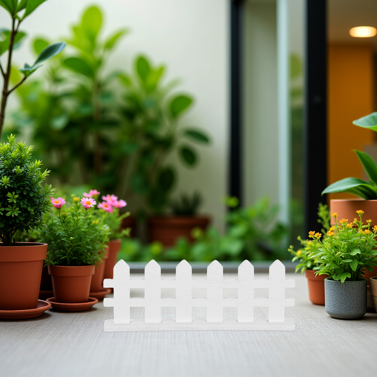 12 ชิ้น รั้วไม้จิ๋ว ลายไม้ระแน - Bonsai Garden Landscape Design บทวิจารณ์และราคา