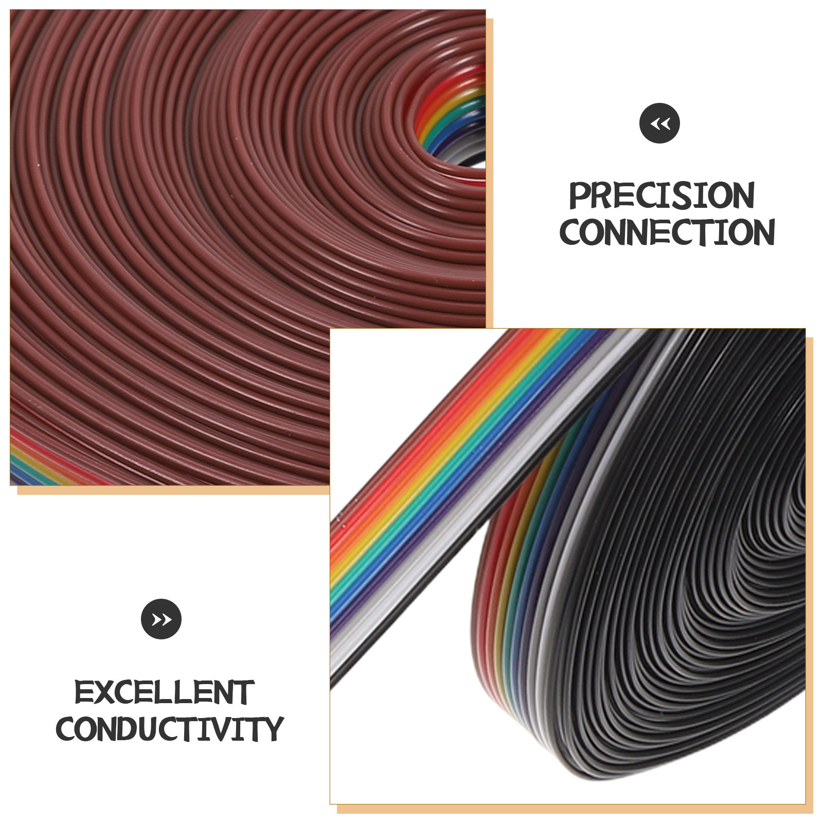 สายริบบิ้นแบน 1 ม้วน IDC 10P 2 - Copper Wire Roll บทวิจารณ์และราคา